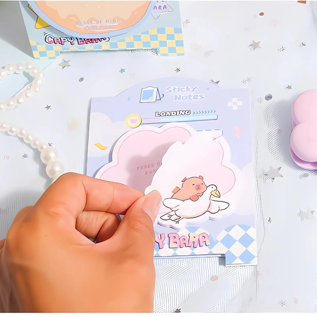 Capybara Sticky Notes Set