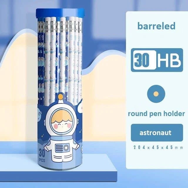 Space Theme Pencils Barrel (30pcs)
