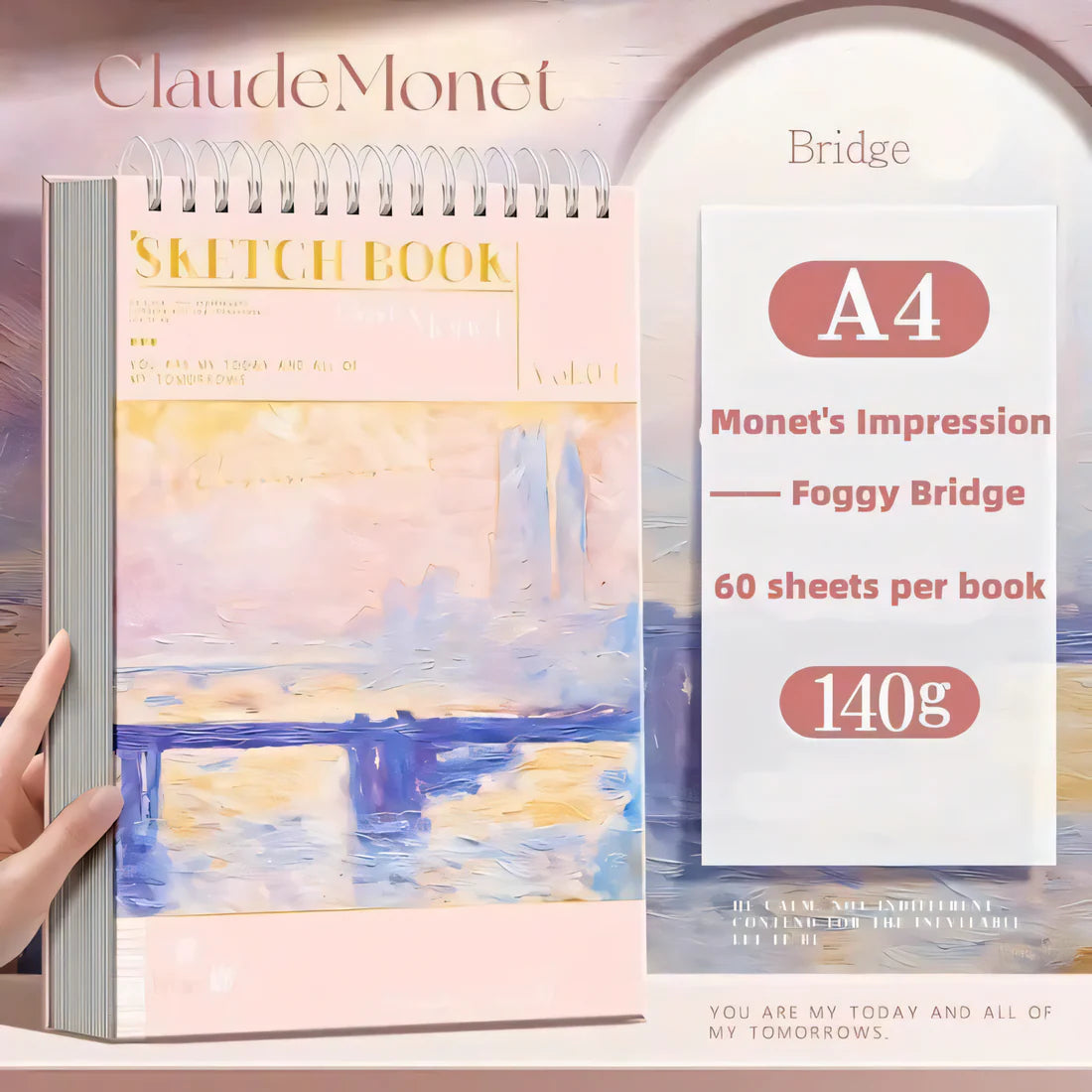 A4 Sketchbook for Artists | Paint, Draw, Create!