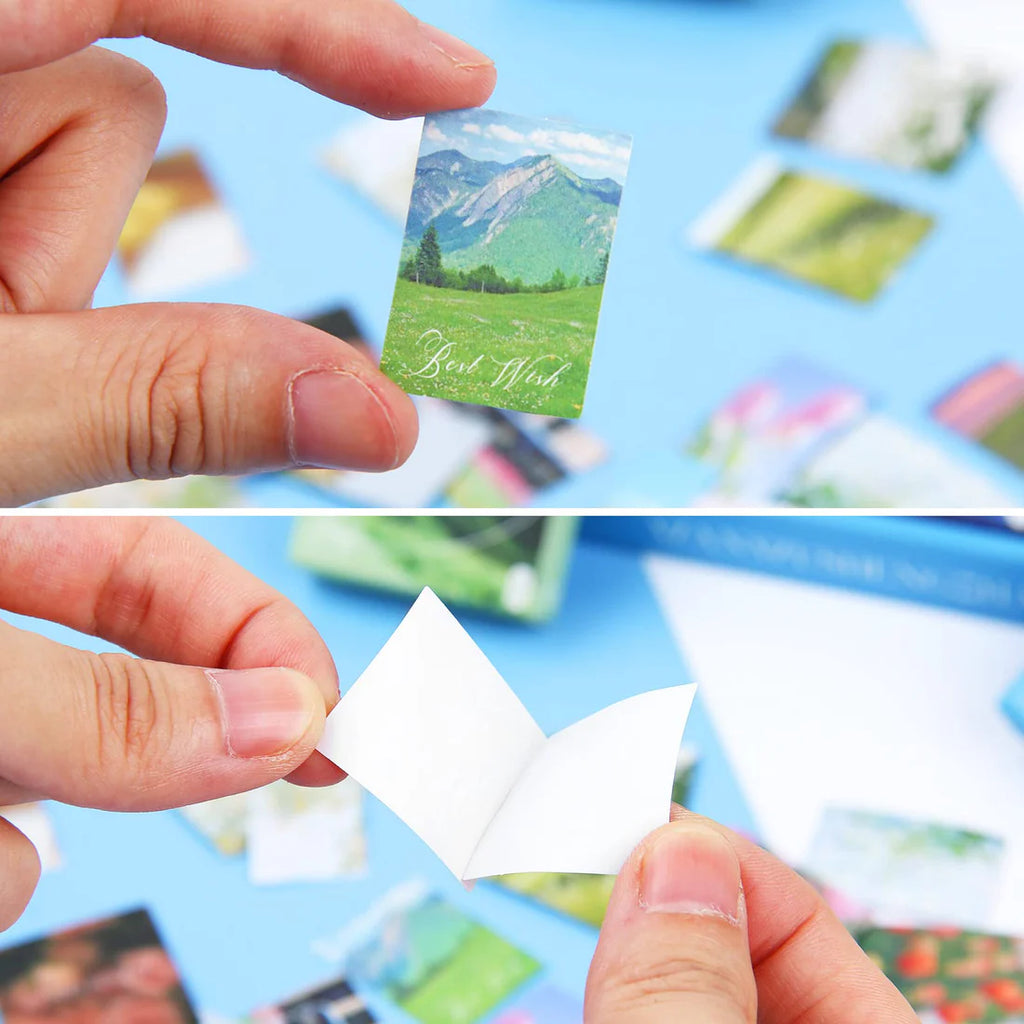 300-Piece Assorted Tiny Paper Sticker Set!