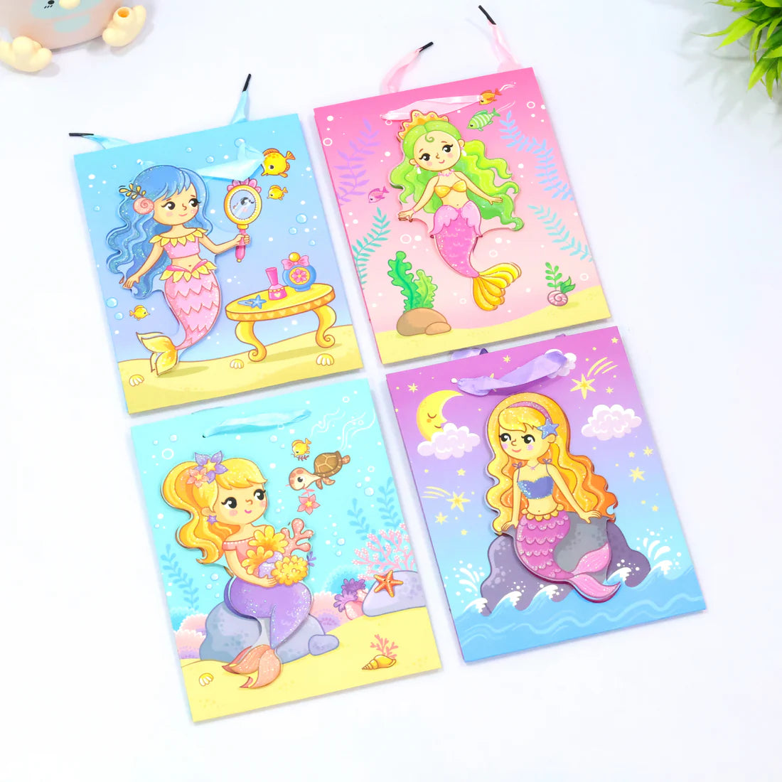 Mermaid Magic Paper Gift Bag (1 pcs)