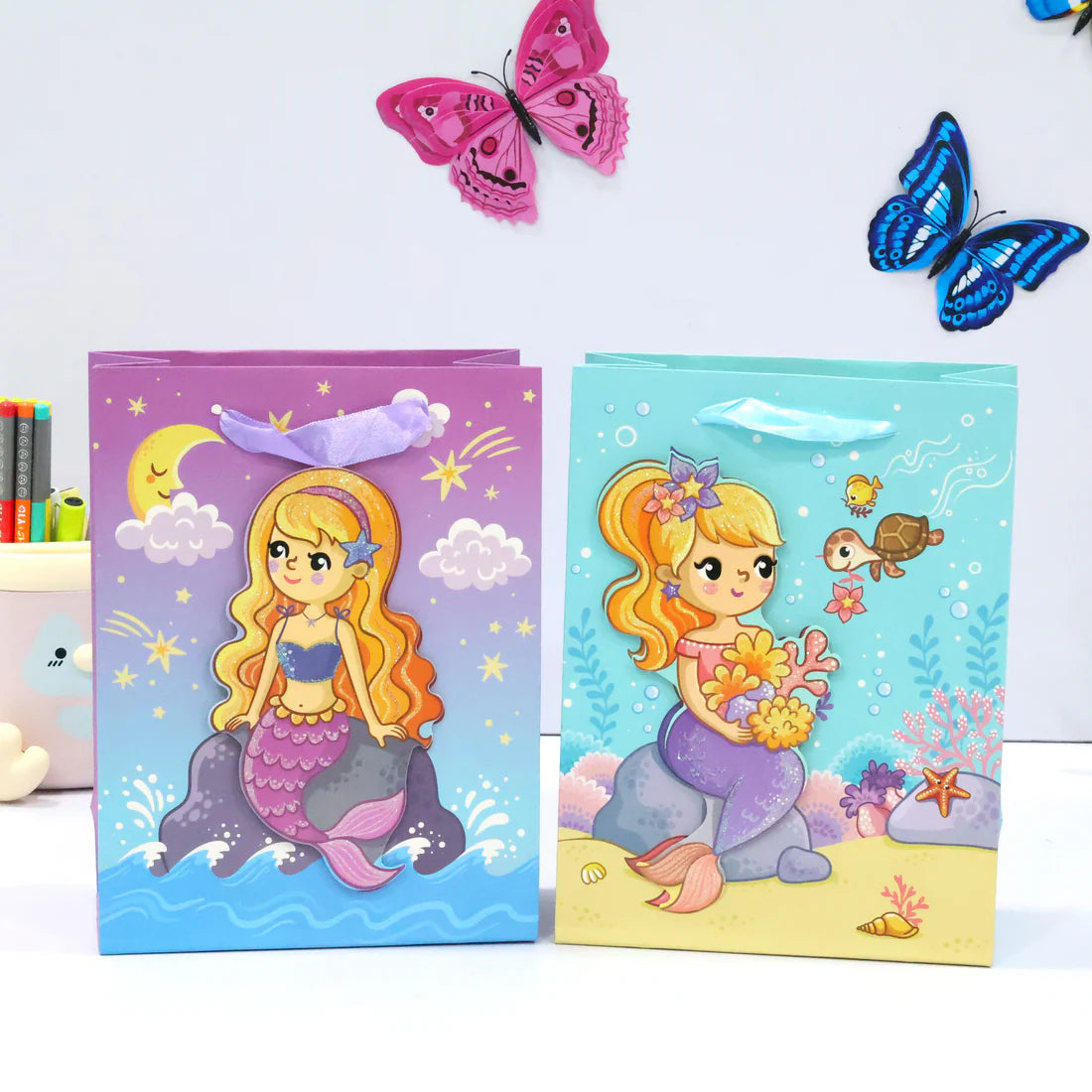 Mermaid Magic Paper Gift Bag (1 pcs)