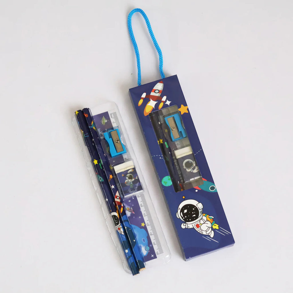 5-in-1 Ultimate Cartoon Stationery Set