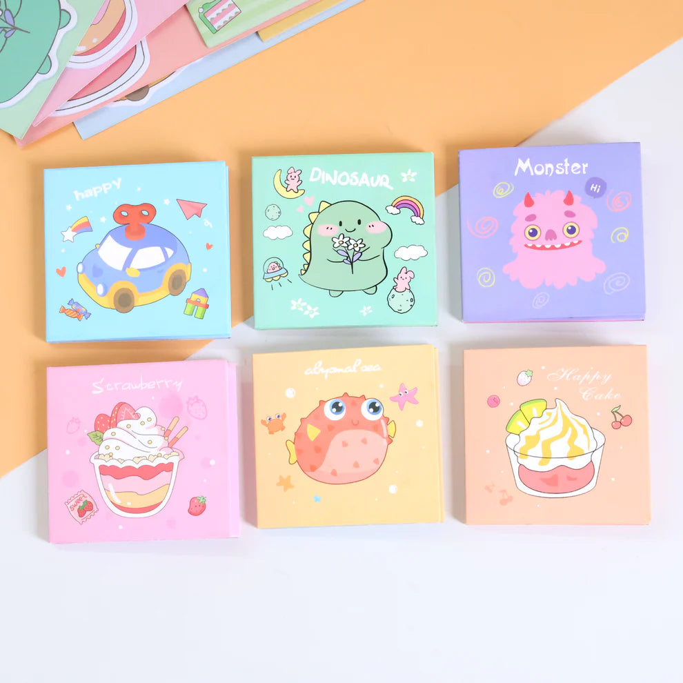 Cartoon Animal Sticky Notes