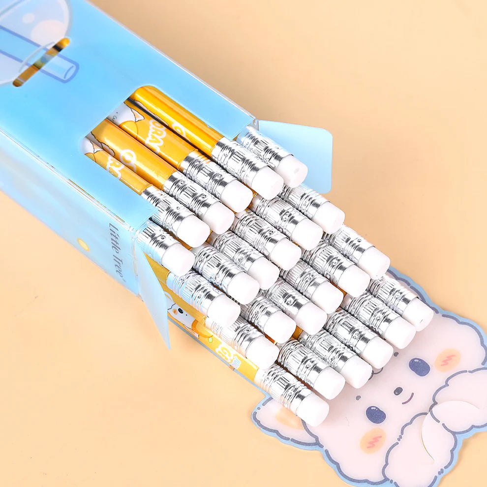 Animal-Themed HB Triangle Pencils - 24 Pencils