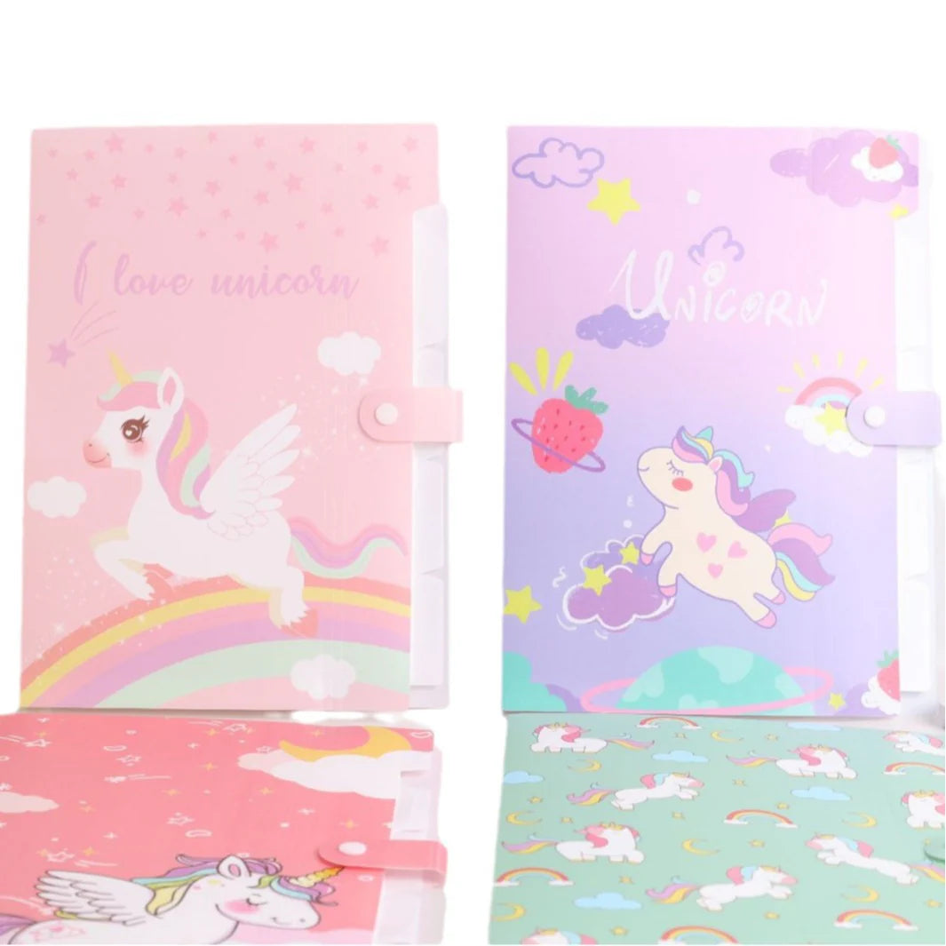 Unicorn File Folder | A4 Size