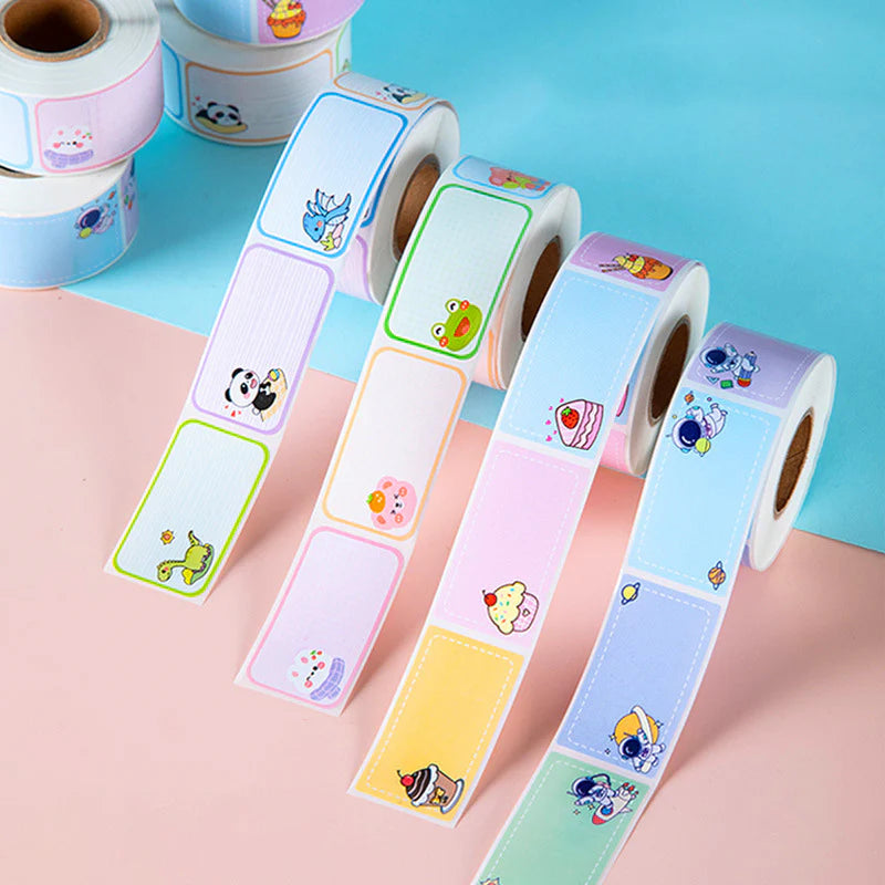 Adorable Name & Label Sticker Roll