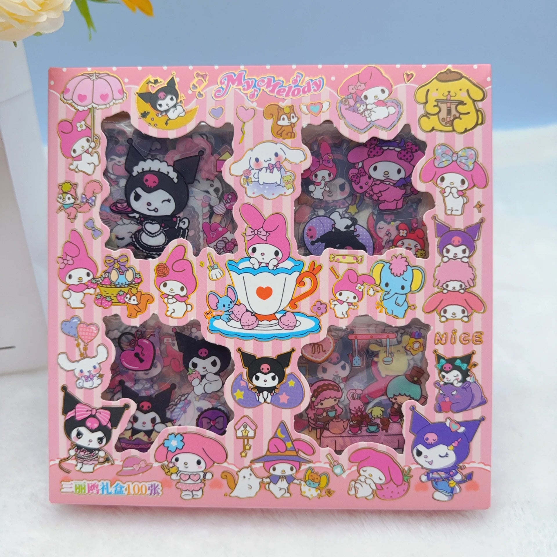 Sanrio Kuromi & My Melody Sticker Box – Kawaii Collection