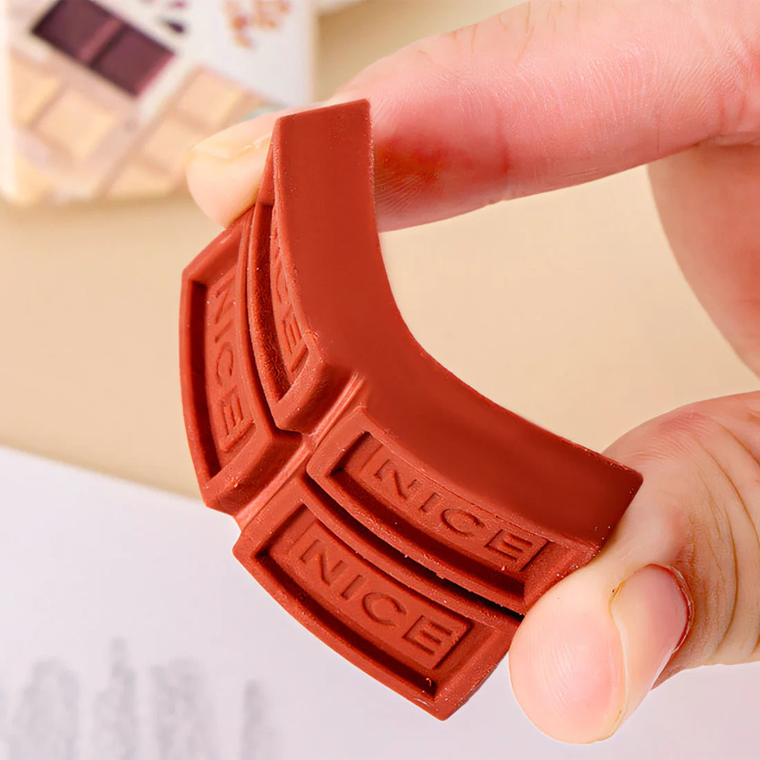 Cute Mini Chocolate Eraser (1 Pcs)