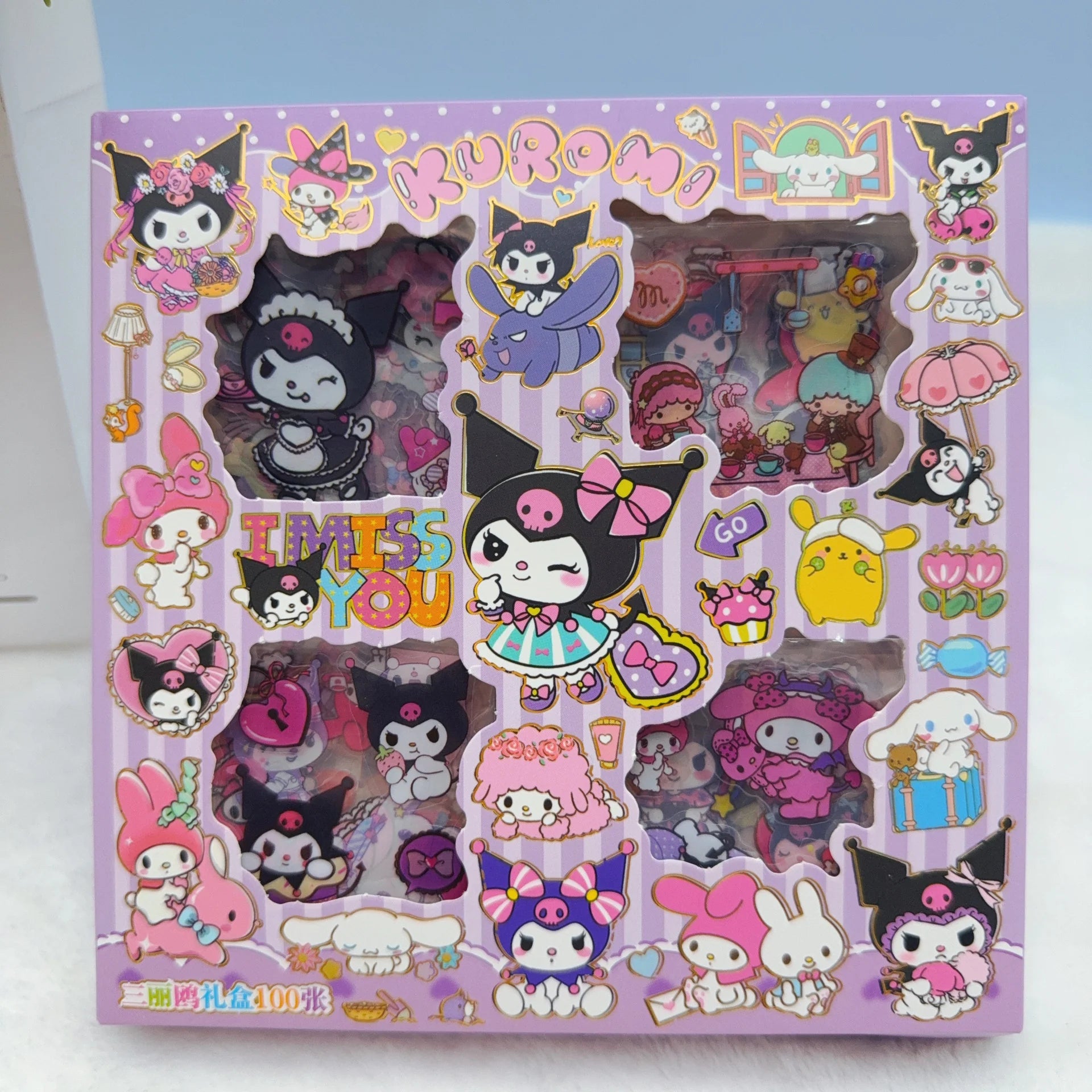 Sanrio Kuromi & My Melody Sticker Box – Kawaii Collection