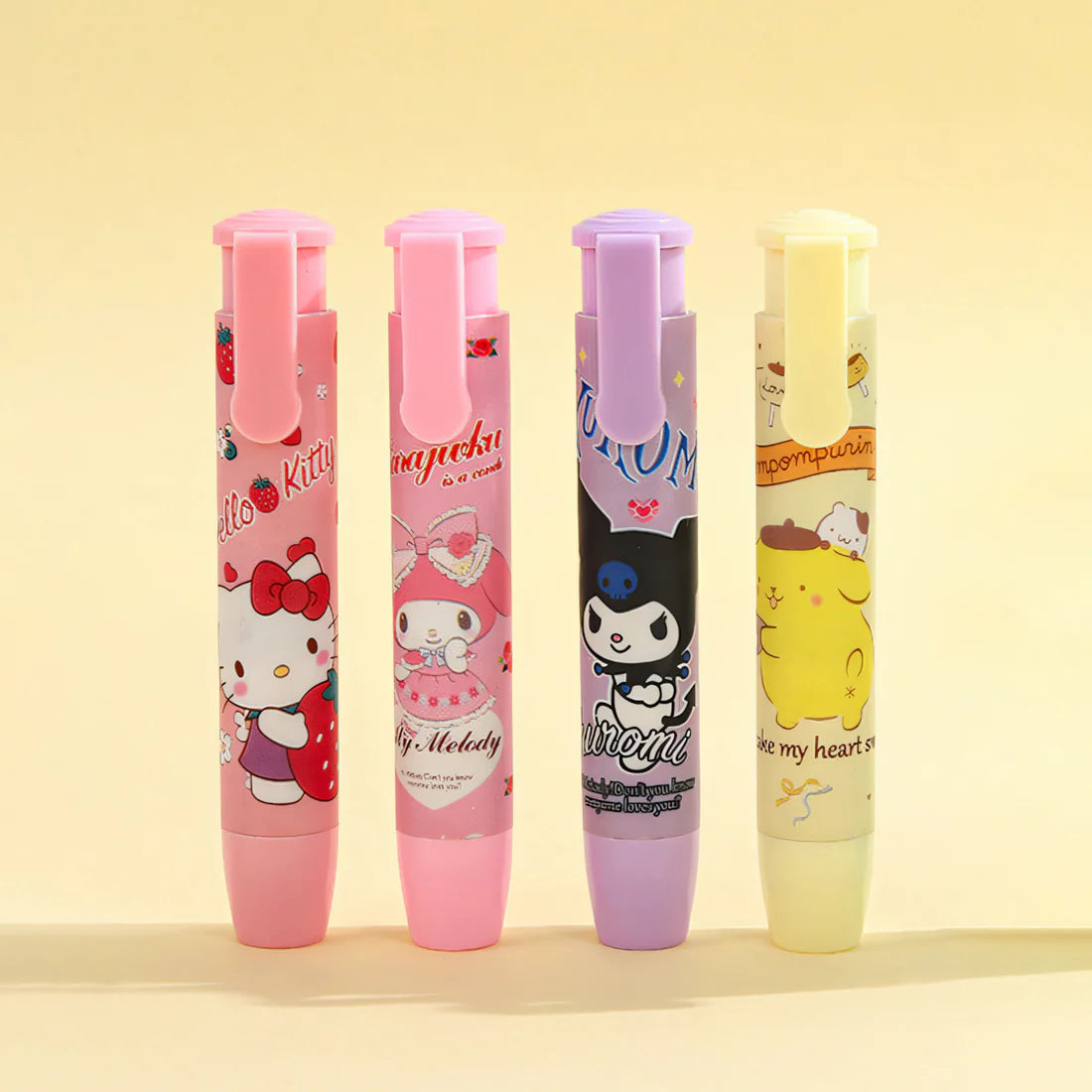 Kawaii Cartoon Retractable Eraser