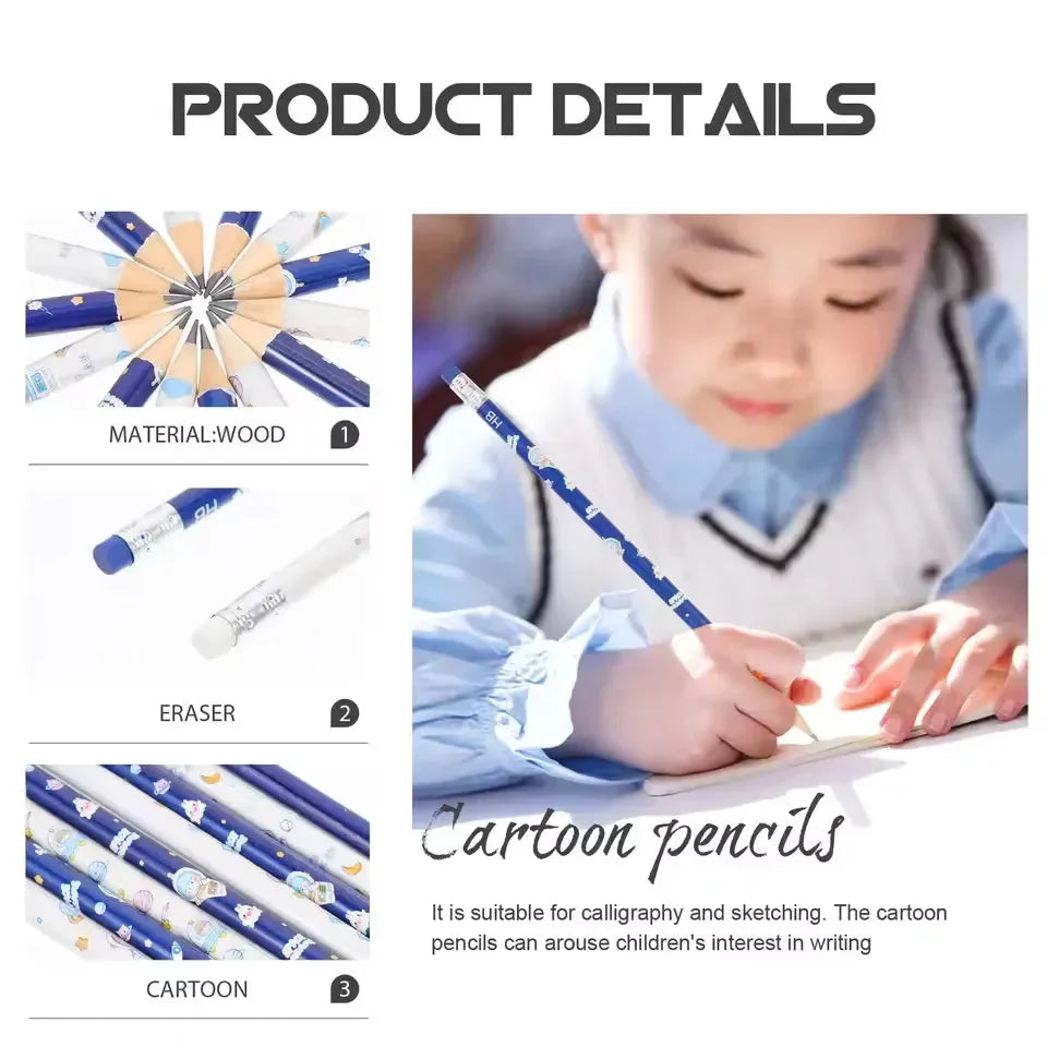 Space Theme Pencils Barrel (30pcs)
