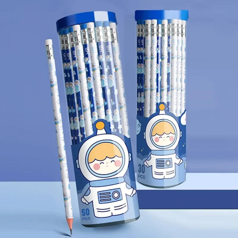 Space Theme Pencils Barrel (30pcs)