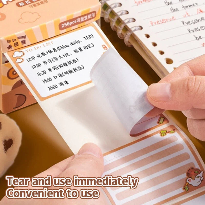 Creative Pull-out Sticky Notes